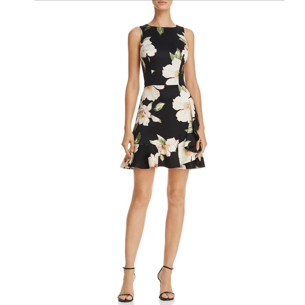AQUA floral dress